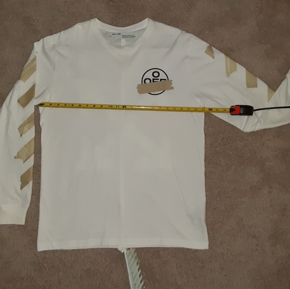 NWT MEN'S OFF-WHITE TAPE ARROWS T-SHIRT - Picture 8 of 13